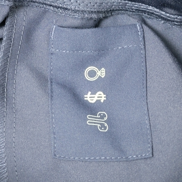 Figs Navy Yola With Yoga HighWaisted Waistband Skinny Scrub Pants Sz XXS NEW - Picture 12 of 16